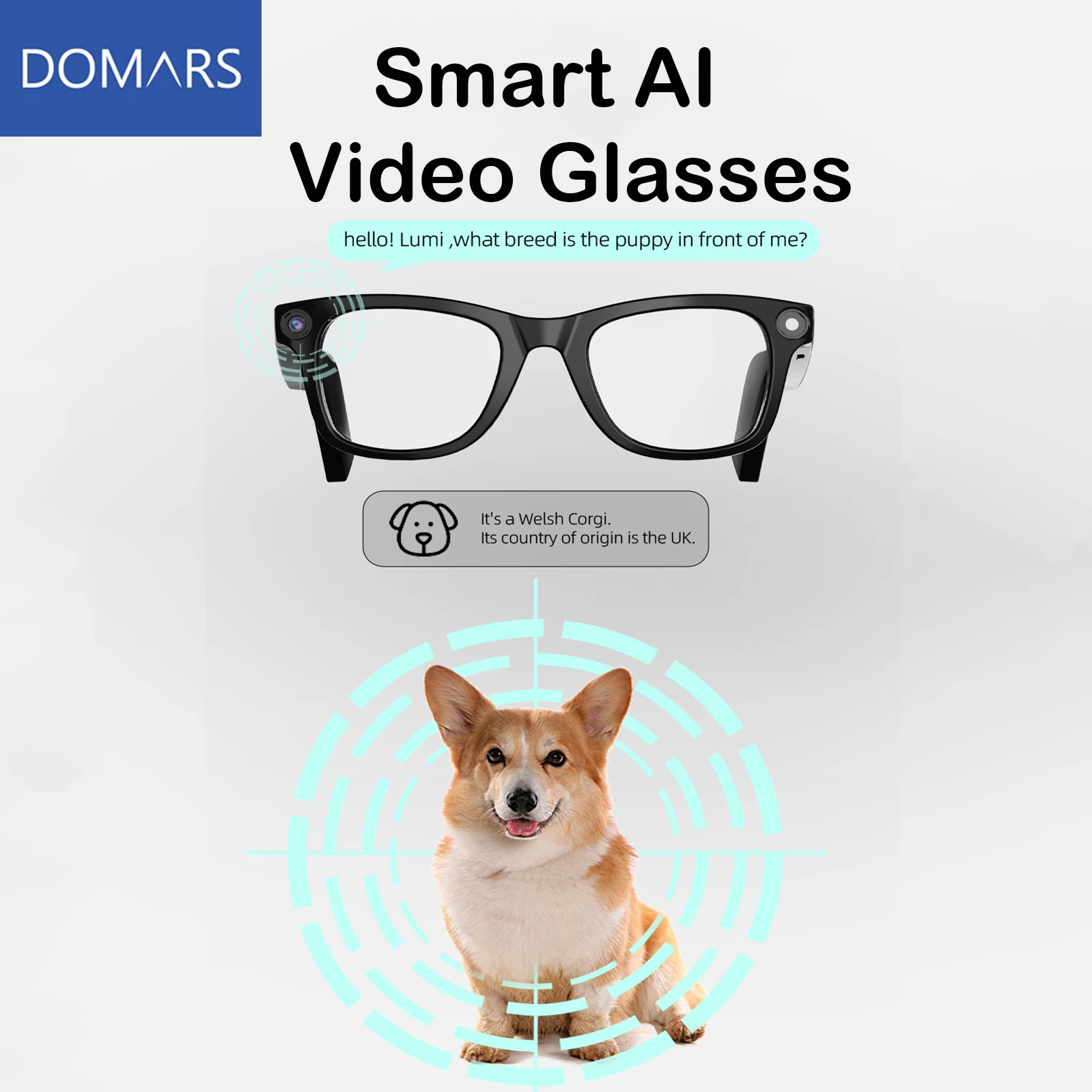 Умные очки Domars с искусственным интеллектом и камерой DH Chatgpt, перевод в реальном времени, музыкальный плеер, возможности видео и фото для мужчин и женщин
Умные очки Domars с искусственным интеллектом и камерой DH Chatgpt, перевод в реальном времени, музыкальный плеер, возможности видео и фото для мужчин и женщин