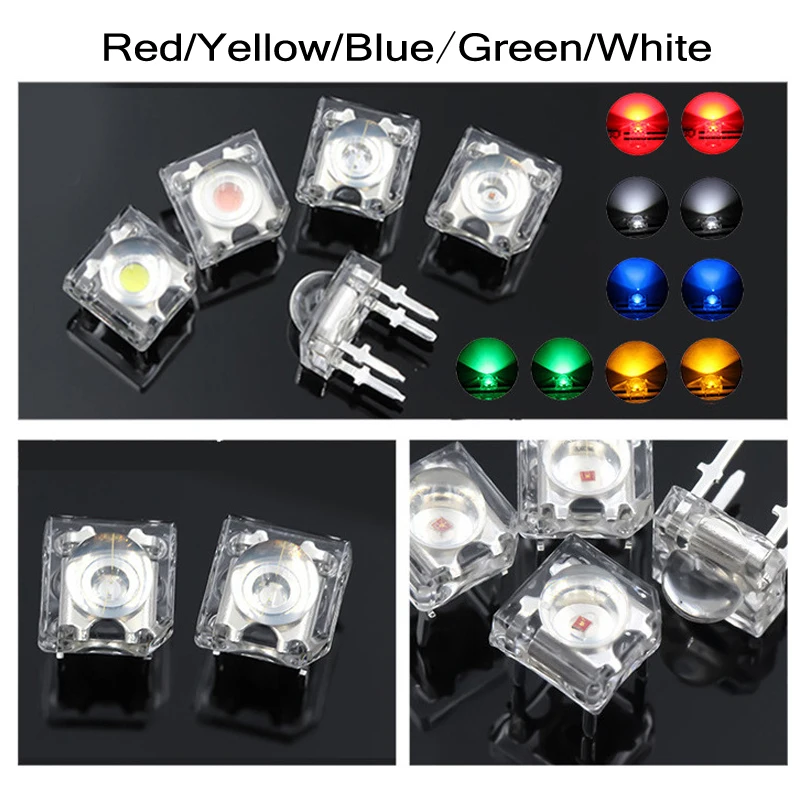 50PCS/lot 3mm F3 Piranha LED White Red Green Blue Yellow 3mm LED Diode Light-Emitting-Diodes 4-pins Piranha LED Super bright
50PCS/lot 3mm F3 Piranha LED White Red Green Blue Yellow 3mm LED Diode Light-Emitting-Diodes 4-pins Piranha LED Super bright