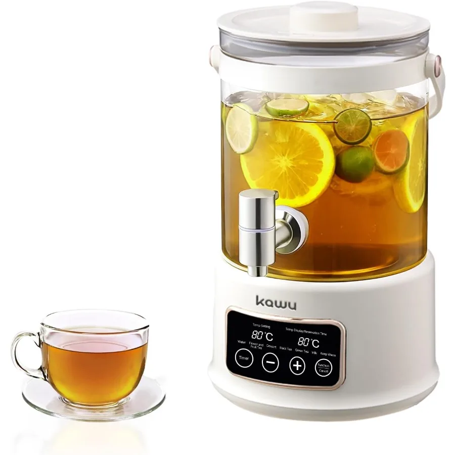 2.5L Glass Electric Kettle with Temperature Control for Tea Soup Porridge Keep Warm Touch Control Built-In Timer 7-in-1 Smart M
2.5L Glass Electric Kettle with Temperature Control for Tea Soup Porridge Keep Warm Touch Control Built-In Timer 7-in-1 Smart M