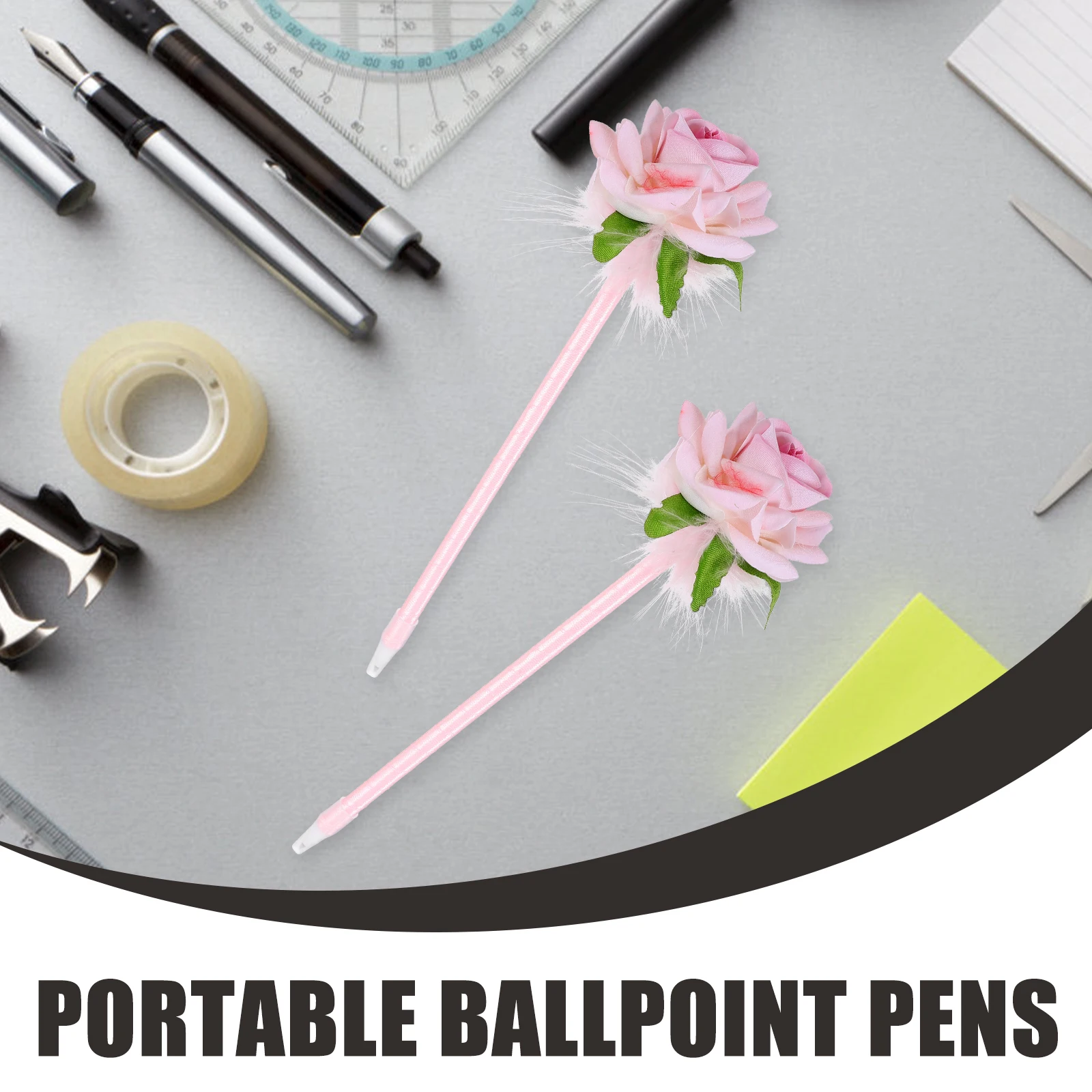 2 Pcs Simulated Flower Ballpoint Pen Cute School Supplies Pens Bulk Adorable Writing for Teachers Decorative Women
2 Pcs Simulated Flower Ballpoint Pen Cute School Supplies Pens Bulk Adorable Writing for Teachers Decorative Women