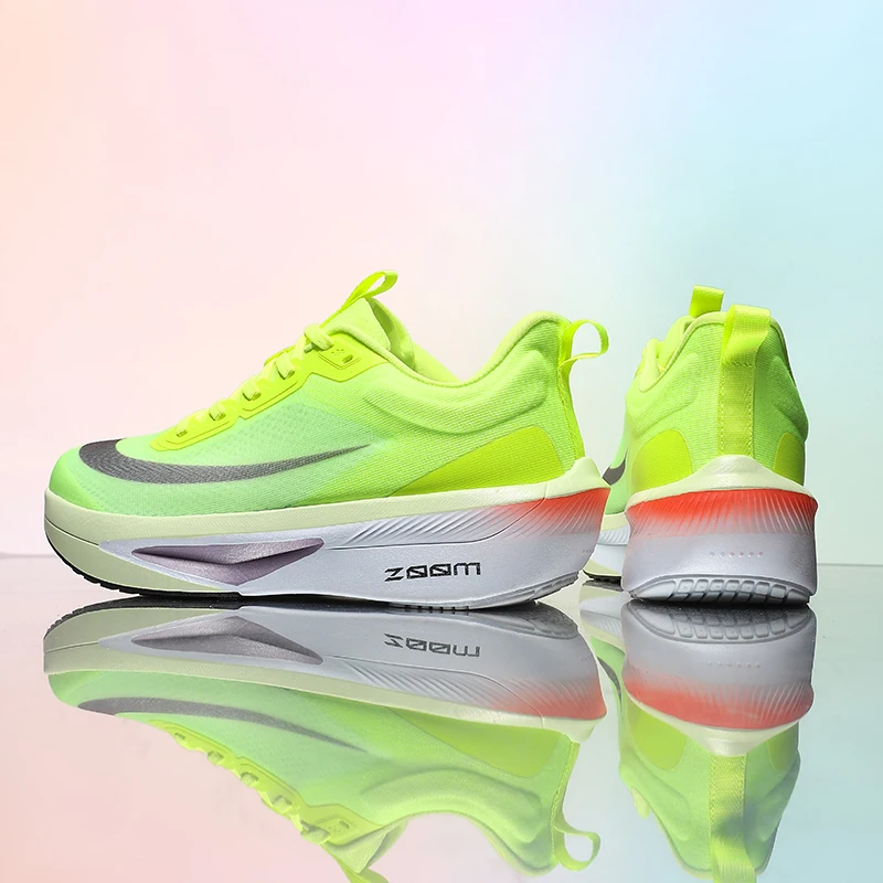 Новая осенняя гибкая мужская и женская спортивная обувь, уличные гоночные марафонские кроссовки, универсальные дышащие прогулочные туфли
Новая осенняя гибкая мужская и женская спортивная обувь, уличные гоночные марафонские кроссовки, универсальные дышащие прогулочные туфли