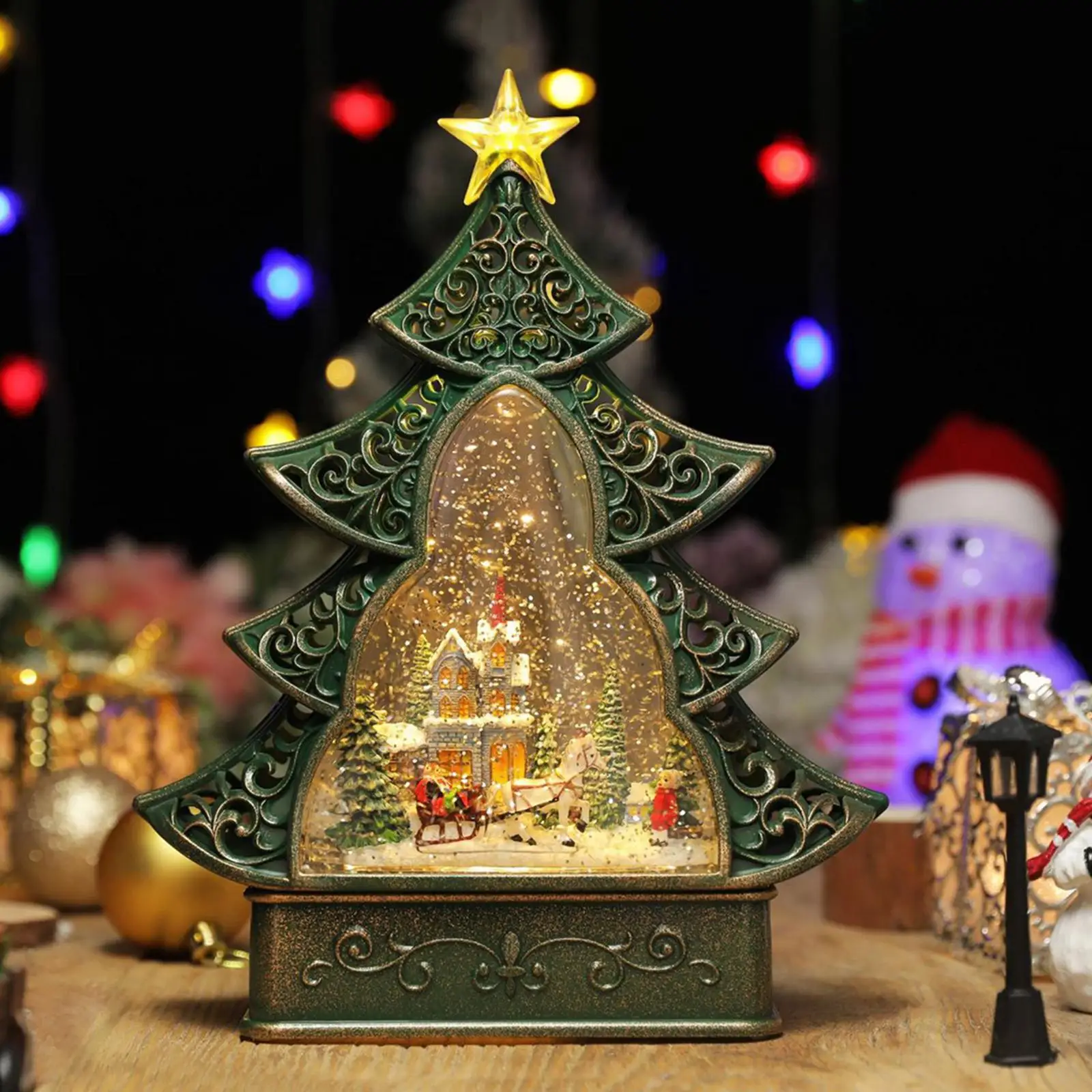 Creative Christmas Tree Music Box Rotating Musical Box Toy for Holiday Desktop Decoration Birthday Gift Ornament
Creative Christmas Tree Music Box Rotating Musical Box Toy for Holiday Desktop Decoration Birthday Gift Ornament