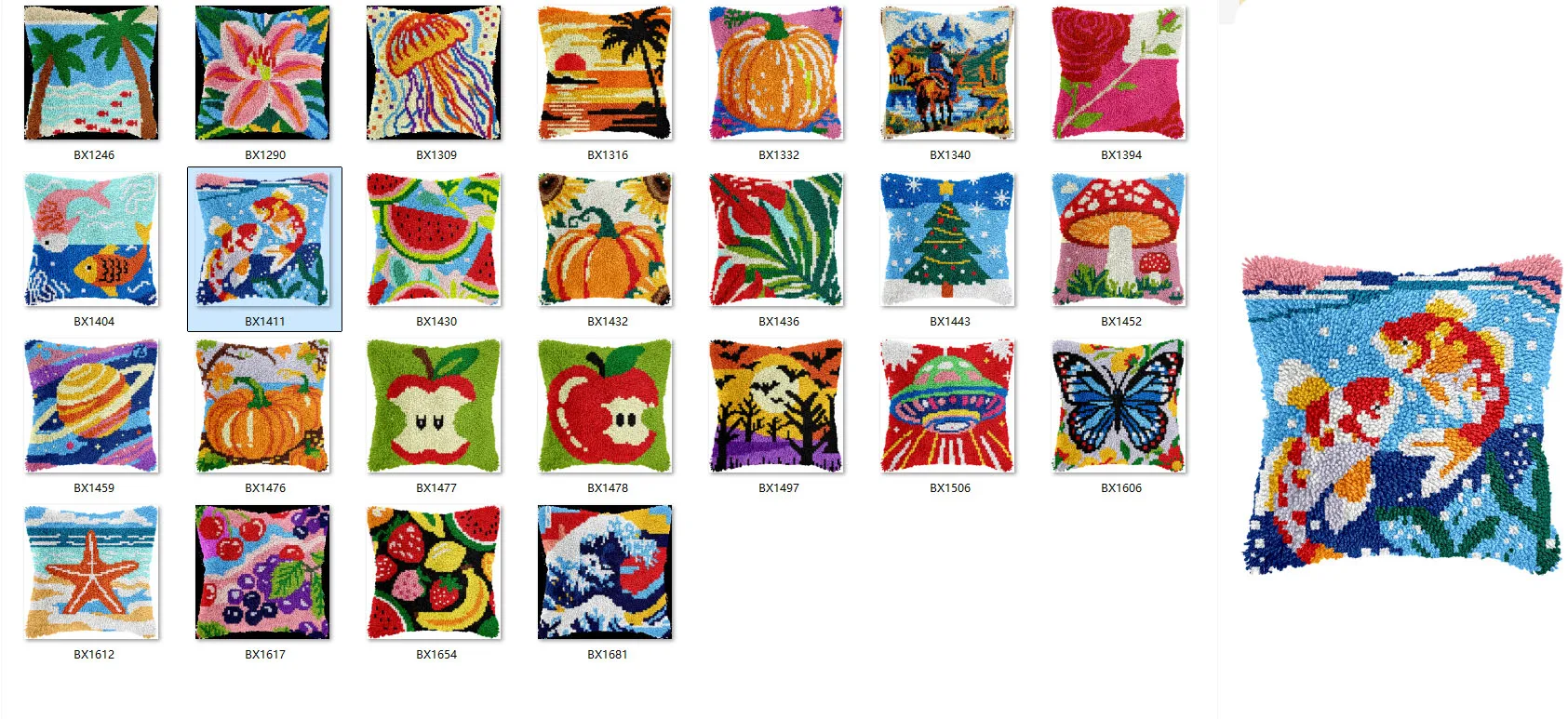 Chicken latch hook kit rug canvas printing Latch Hook Rug Pillow diy carpet embroidery handmade 43-43 Apples
Chicken latch hook kit rug canvas printing Latch Hook Rug Pillow diy carpet embroidery handmade 43-43 Apples