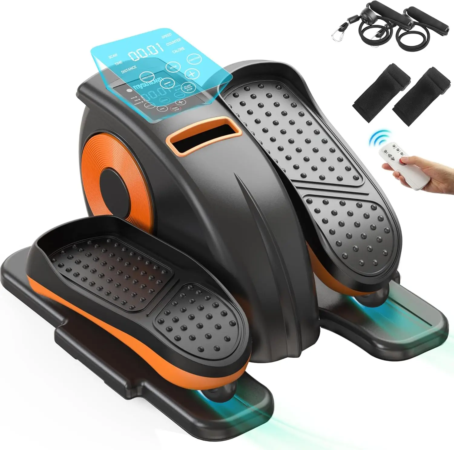 Under Desk Elliptical Machine, Ellipse Leg Exerciser as Seen on TV for Seniors with 12 Speeds, Mini Electric Seated Eclipse Exer
Under Desk Elliptical Machine, Ellipse Leg Exerciser as Seen on TV for Seniors with 12 Speeds, Mini Electric Seated Eclipse Exer