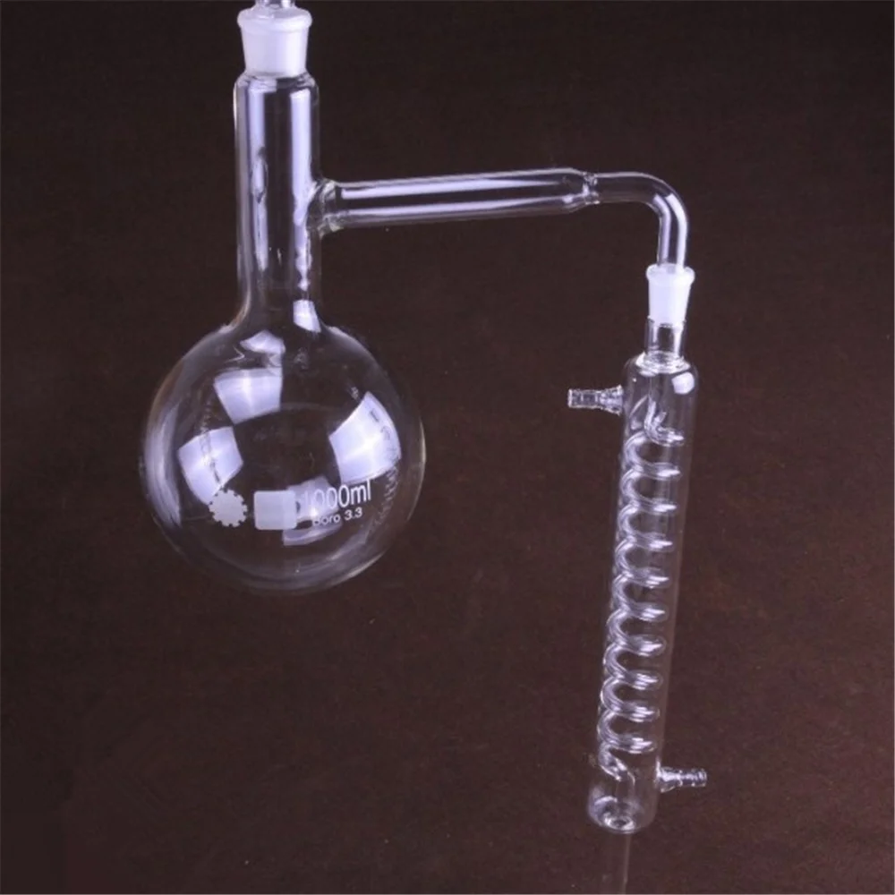 Excellent Quality 1000ml Distillation Apparatus Lab Glassware Kit DIY Distillation Kit Lab Supplies
Excellent Quality 1000ml Distillation Apparatus Lab Glassware Kit DIY Distillation Kit Lab Supplies