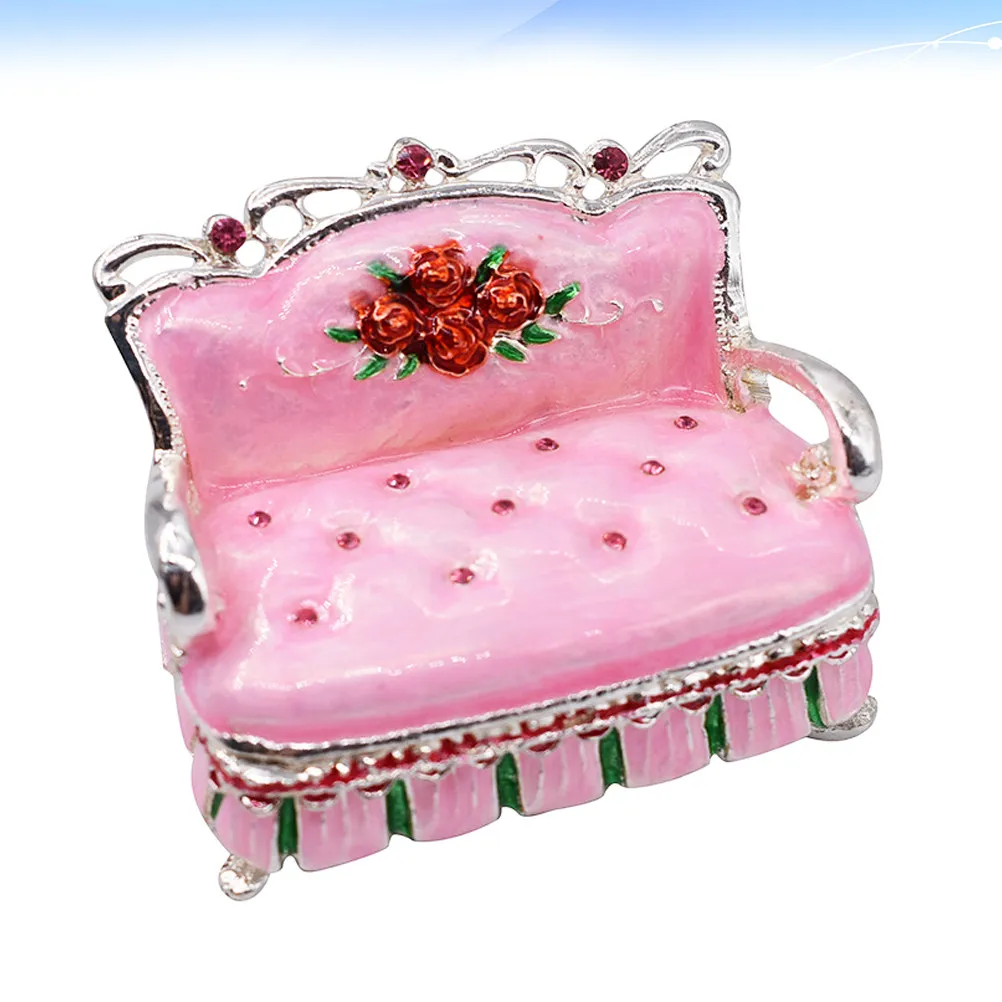 1 шт. Металлическая шкатулка для украшений в форме дивана, тонкая работа, маленький футляр для колец, серег, мелких предметов, органайзер для дома
1 шт. Металлическая шкатулка для украшений в форме дивана, тонкая работа, маленький футляр для колец, серег, мелких предметов, органайзер для дома