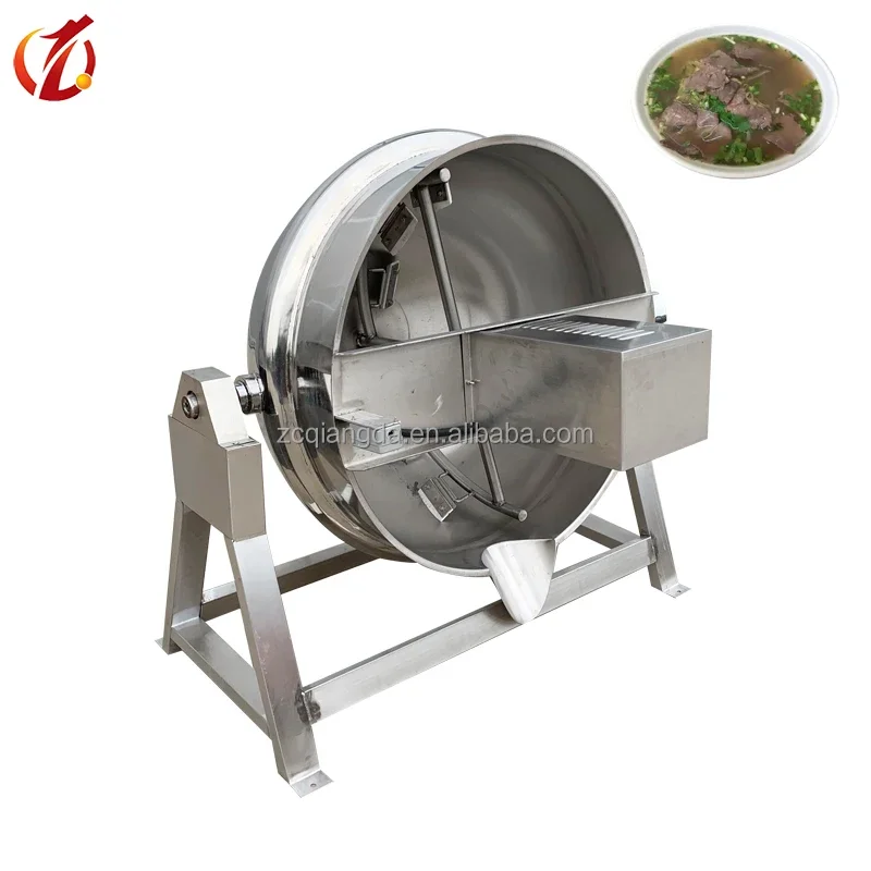 Steam Jacketed Kettle with Stirrer Electric Jacket Kettle with Agitator