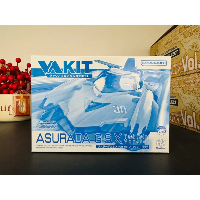 Оригинальный Bandai Mega House Vakit Asurada G.S.X, цветная версия, мини Aslada, ограниченная сборка, модель игрушки, украшение для рабочего стола
Оригинальный Bandai Mega House Vakit Asurada G.S.X, цветная версия, мини Aslada, ограниченная сборка, модель игрушки, украшение для рабочего стола