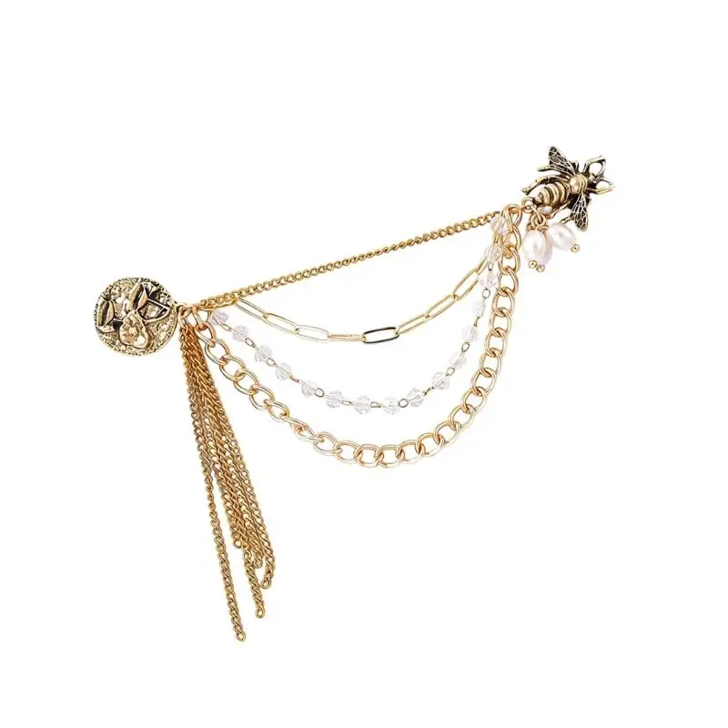 39BB Sophisticated Shell Brooches Metal Suit Pin For Men Women Business Formal Wear
39BB Sophisticated Shell Brooches Metal Suit Pin For Men Women Business Formal Wear