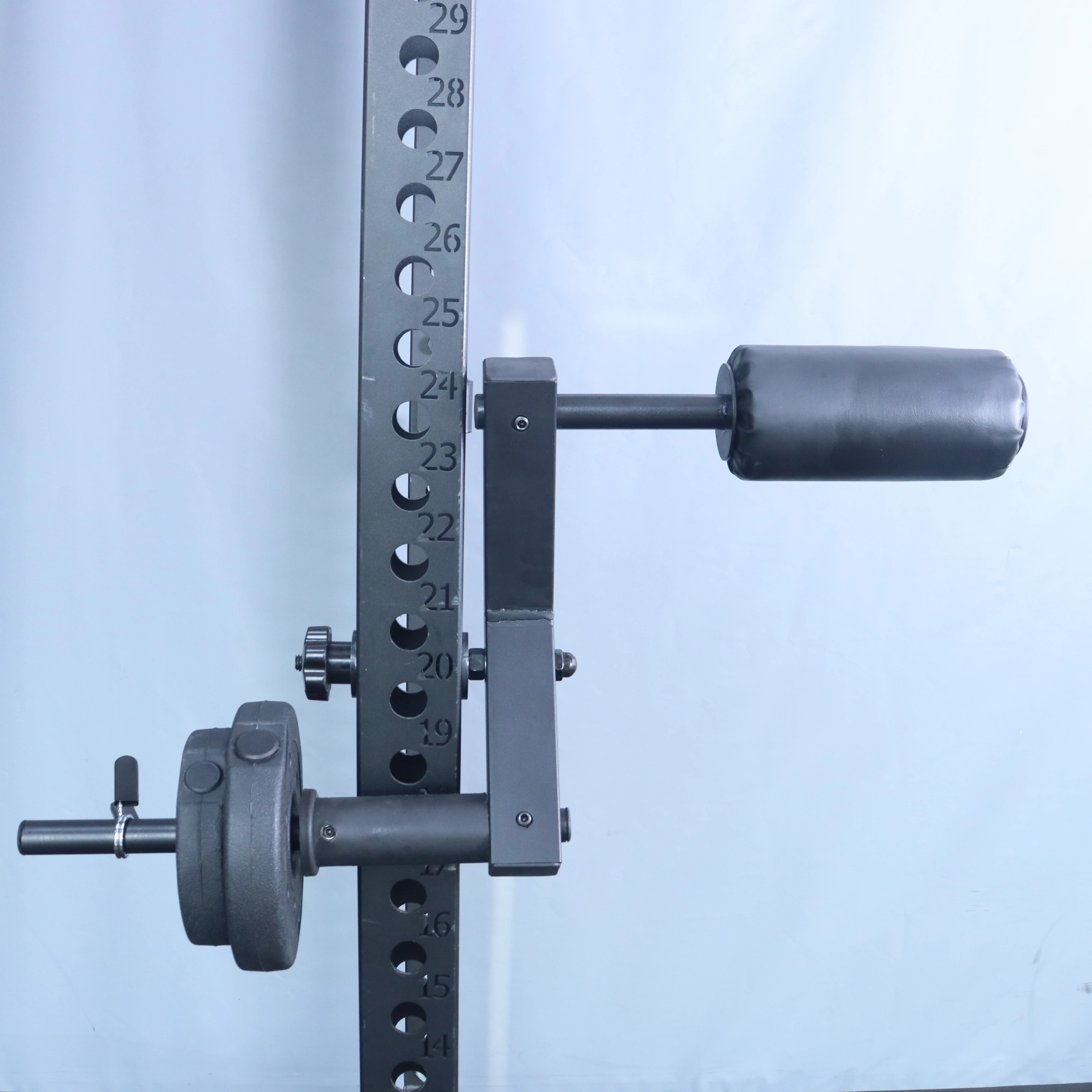 Neck Trainer Rack Mounted, Multi-Functional Training Attachment for Hand Wrestling, Chest Press, Back Training, Kick Back
Neck Trainer Rack Mounted, Multi-Functional Training Attachment for Hand Wrestling, Chest Press, Back Training, Kick Back