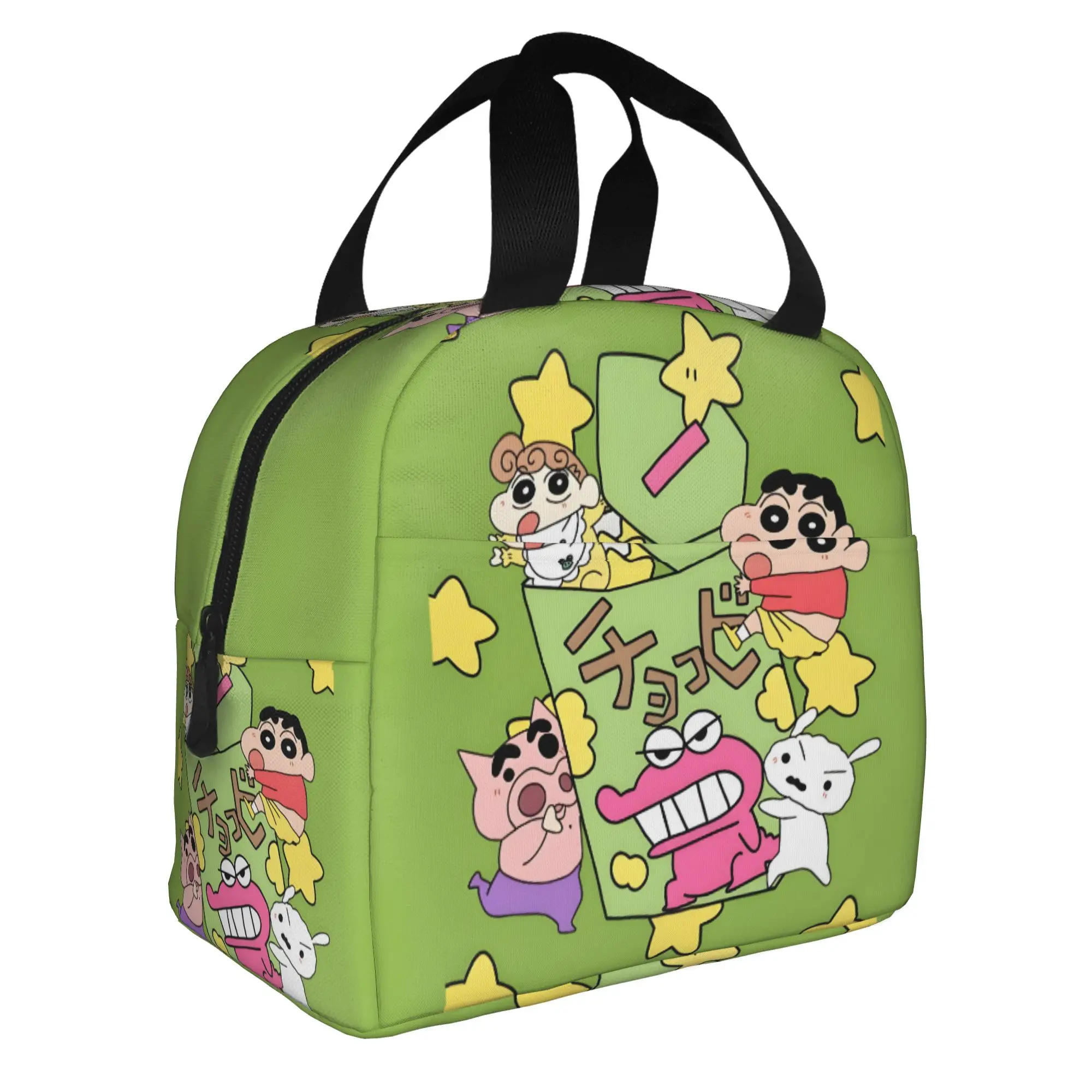 Custom Crayons Shin-chans Insulated Lunch Bags for Outdoor Picnic Animation Resuable Cooler Thermal Lunch Box Women Men
Custom Crayons Shin-chans Insulated Lunch Bags for Outdoor Picnic Animation Resuable Cooler Thermal Lunch Box Women Men