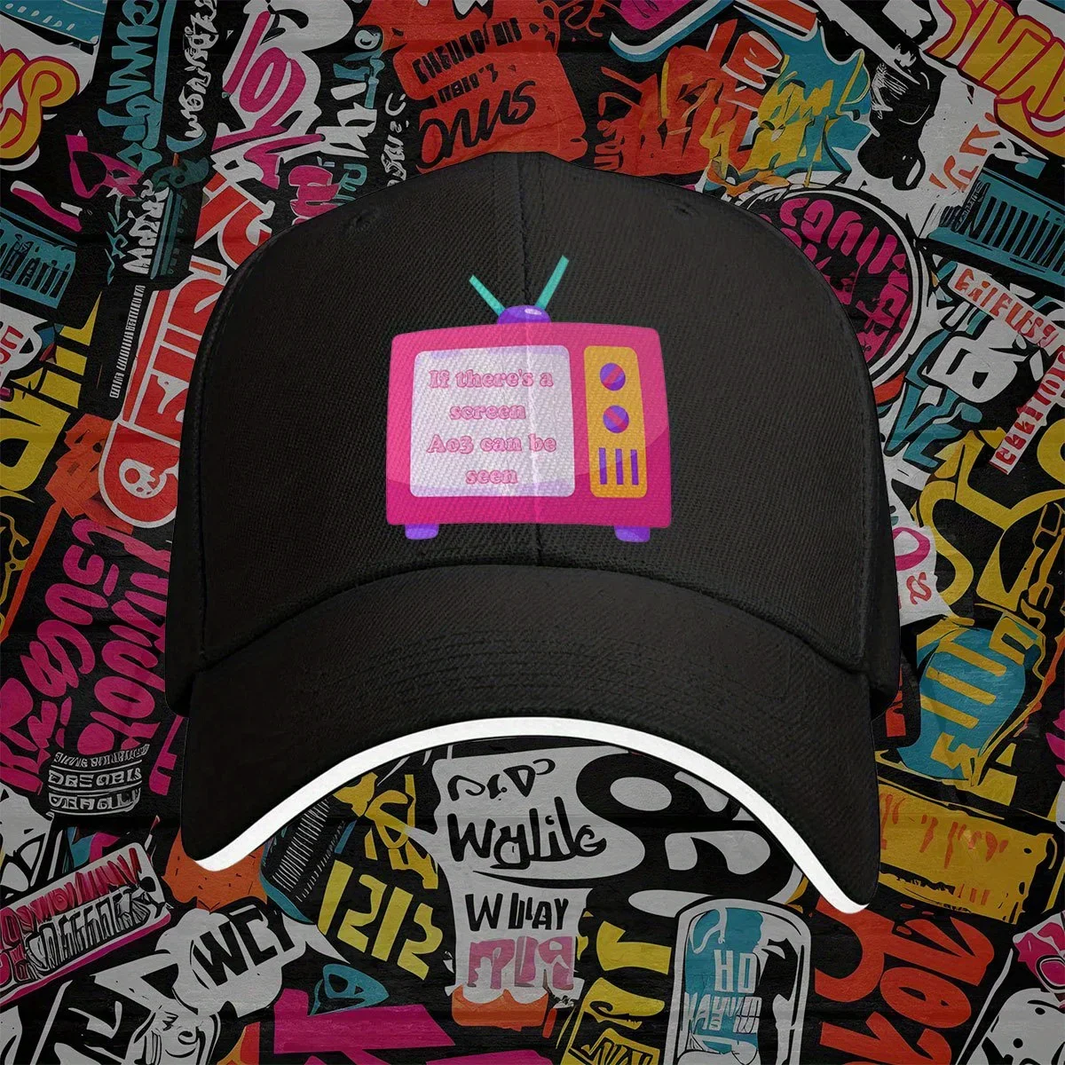 If There's A Screen AO3 Can Be Seen Print Hip Hop Baseball Caps Hats Unisex Style Adjustable Sun Cap Sport Snapback Baseball Cap
If There's A Screen AO3 Can Be Seen Print Hip Hop Baseball Caps Hats Unisex Style Adjustable Sun Cap Sport Snapback Baseball Cap