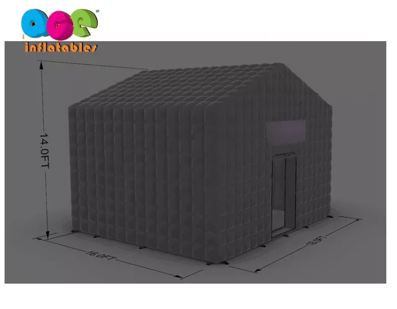 Customized Portable 20ft Black Inflatable Tent Large Party LED Lighting Inflatable Nightclub
Customized Portable 20ft Black Inflatable Tent Large Party LED Lighting Inflatable Nightclub