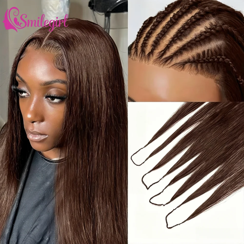 30 Inch Bone Straight Brown Crochet Human Hair Color Pre-Separated Invisble 12A Micro Loop Feather Seamless Knotless Human Crochet Hair Extensions For Women
30 Inch Bone Straight Brown Crochet Human Hair Color Pre-Separated Invisble 12A Micro Loop Feather Seamless Knotless Human Crochet Hair Extensions For Women
