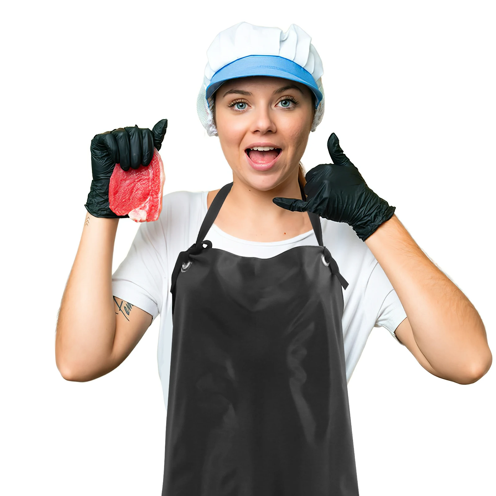Waterproof Apron 805X80cm BlackRed Thick OilResistant KitchenLaboratory Dishwashing Stylish PVC MenWomen Pocket HairStylist Cook
Waterproof Apron 805X80cm BlackRed Thick OilResistant KitchenLaboratory Dishwashing Stylish PVC MenWomen Pocket HairStylist Cook