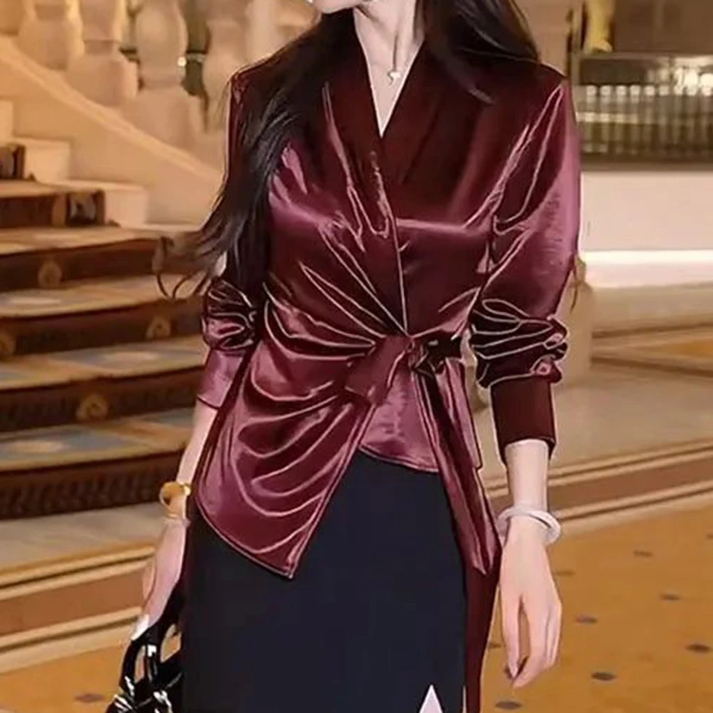 French pure desire high-end shirt women's spring 2026 fashion foreign style Muse fan waist loose shirt top
French pure desire high-end shirt women's spring 2026 fashion foreign style Muse fan waist loose shirt top
