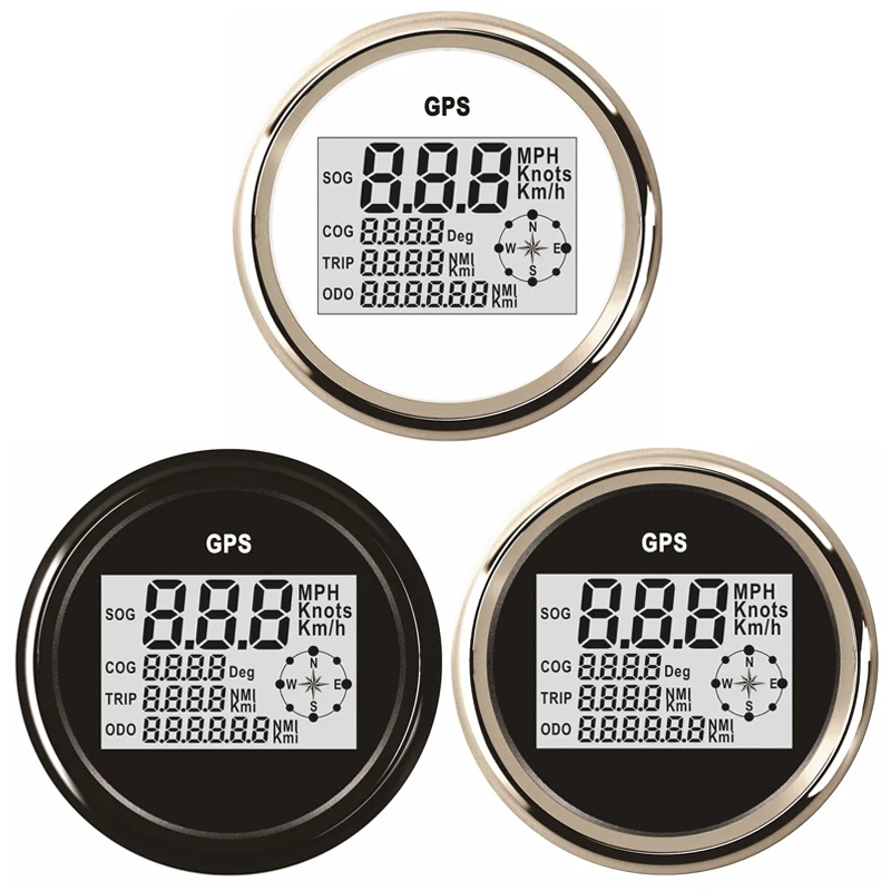 Free Shipping Car 85mm Digital GPS Speedometers Sog 0-999Mph Km/h Knots Display Speed Indicators Cog 0-360° Odometers Trip Meter
Free Shipping Car 85mm Digital GPS Speedometers Sog 0-999Mph Km/h Knots Display Speed Indicators Cog 0-360° Odometers Trip Meter