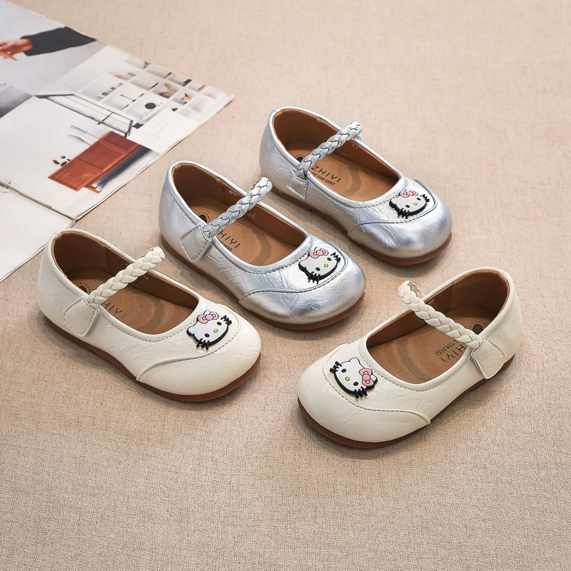 Sanrio Kids'Casual Shoes Hello Kitty PU Leather Outdoor Spring Shoes For Girls Breathable Anti-slip White Sliver Size 21-30
Sanrio Kids'Casual Shoes Hello Kitty PU Leather Outdoor Spring Shoes For Girls Breathable Anti-slip White Sliver Size 21-30