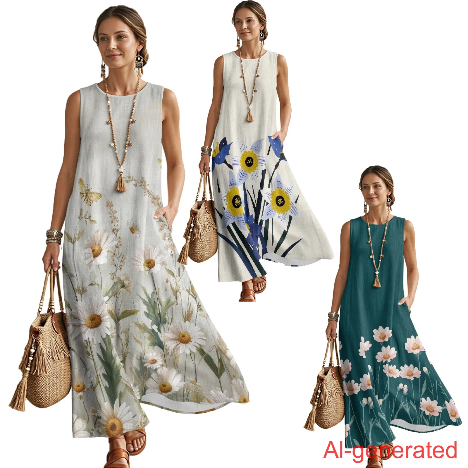 INSTANTARTS Women‘S Imitation Linen Loose Skirt Loungewear Dresses Breathable Summer Dress Lightweight Breathable Holiday Outfit
INSTANTARTS Women‘S Imitation Linen Loose Skirt Loungewear Dresses Breathable Summer Dress Lightweight Breathable Holiday Outfit