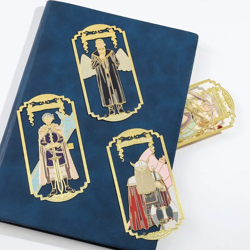 Hot Anime Frieren: Beyond Journey's End Series Metal Bookmark Cute Cartoon Character Creativity Printing Bookmark Stationery
Hot Anime Frieren: Beyond Journey's End Series Metal Bookmark Cute Cartoon Character Creativity Printing Bookmark Stationery
