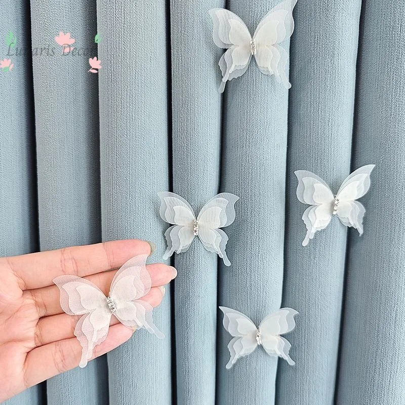 20/50pcs curtain butterfly new three-layer tulle diy accessories decorative fresh fairy pendant
20/50pcs curtain butterfly new three-layer tulle diy accessories decorative fresh fairy pendant