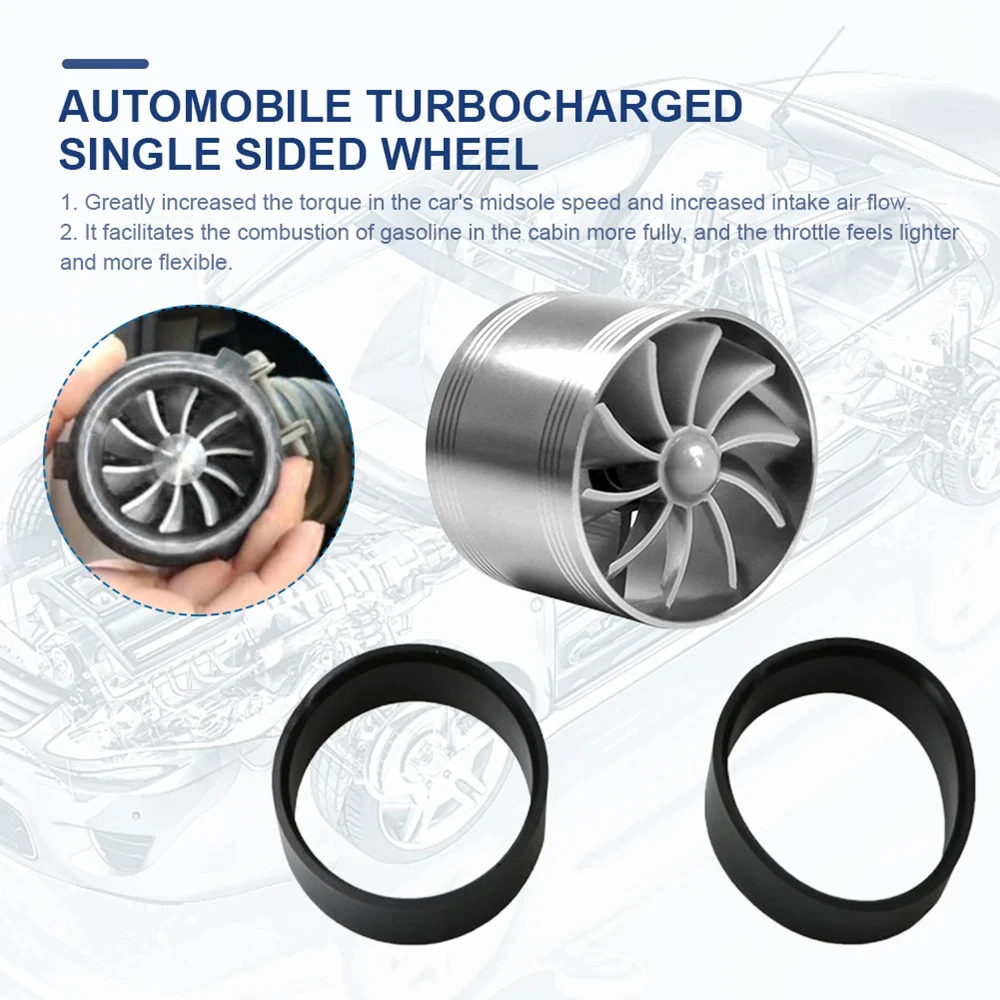Car Single Sided Turbo Intake Turbo Zinc Alloy Impeller Vehicle Engine Turbocharger Power Conversion Air Inlet Accessories
Car Single Sided Turbo Intake Turbo Zinc Alloy Impeller Vehicle Engine Turbocharger Power Conversion Air Inlet Accessories