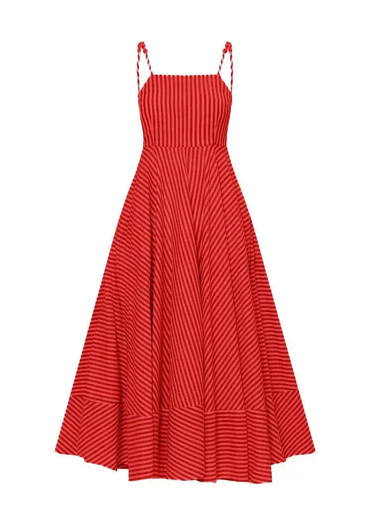 Striped Summer Long Dresses Women Party Sling Dress Off Shoulder V-neck Cross Loose High Waist Wedding Elegant Sexy Vestidos
Striped Summer Long Dresses Women Party Sling Dress Off Shoulder V-neck Cross Loose High Waist Wedding Elegant Sexy Vestidos