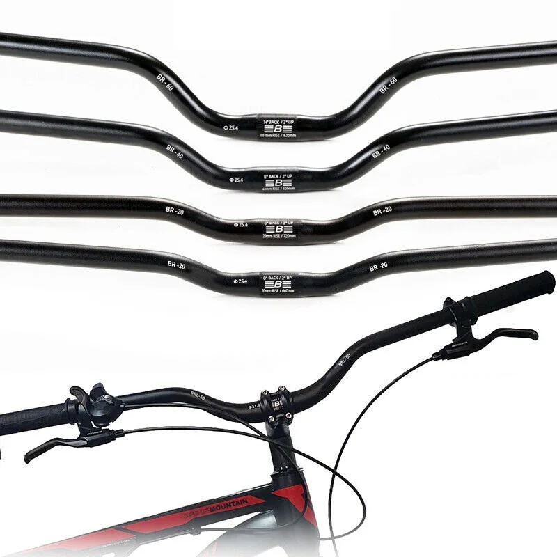 25.4mm 31.8mm Mountain Bike Handlebar High-Strength Aluminium Alloy Riser Bar 620/660/720/780mm Bicycle Handlebars For DH XC MTB
25.4mm 31.8mm Mountain Bike Handlebar High-Strength Aluminium Alloy Riser Bar 620/660/720/780mm Bicycle Handlebars For DH XC MTB