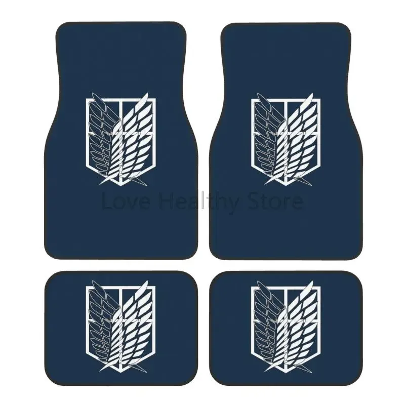 Attack on Titan Car Carpet Mat Set of 4 Automotive Accessories Interior Floor Mats Decor with Non Slip Black Anti Skid Backing
Attack on Titan Car Carpet Mat Set of 4 Automotive Accessories Interior Floor Mats Decor with Non Slip Black Anti Skid Backing