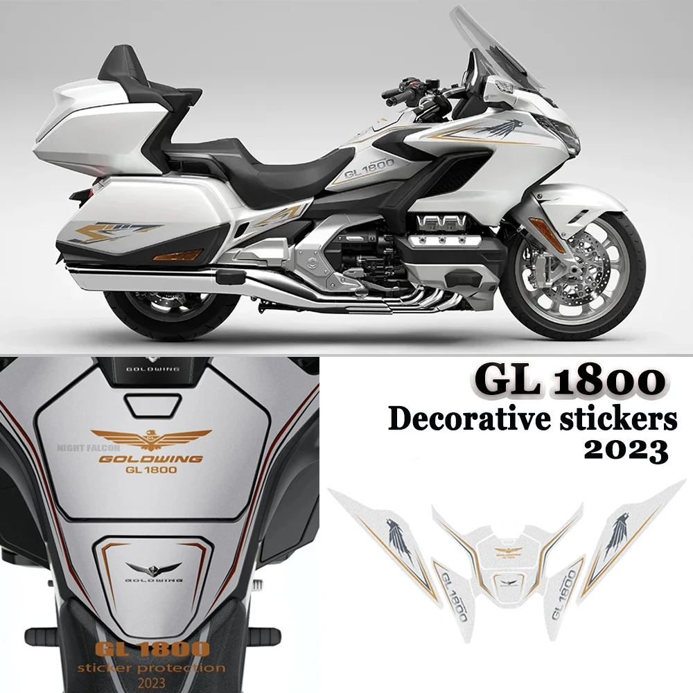 Decorative Stickers GL 1800 Gold Wing 2023 Sticker Decoration Tank Protection Kit PVC For Honda Goldwing GL1800 Accessories
Decorative Stickers GL 1800 Gold Wing 2023 Sticker Decoration Tank Protection Kit PVC For Honda Goldwing GL1800 Accessories