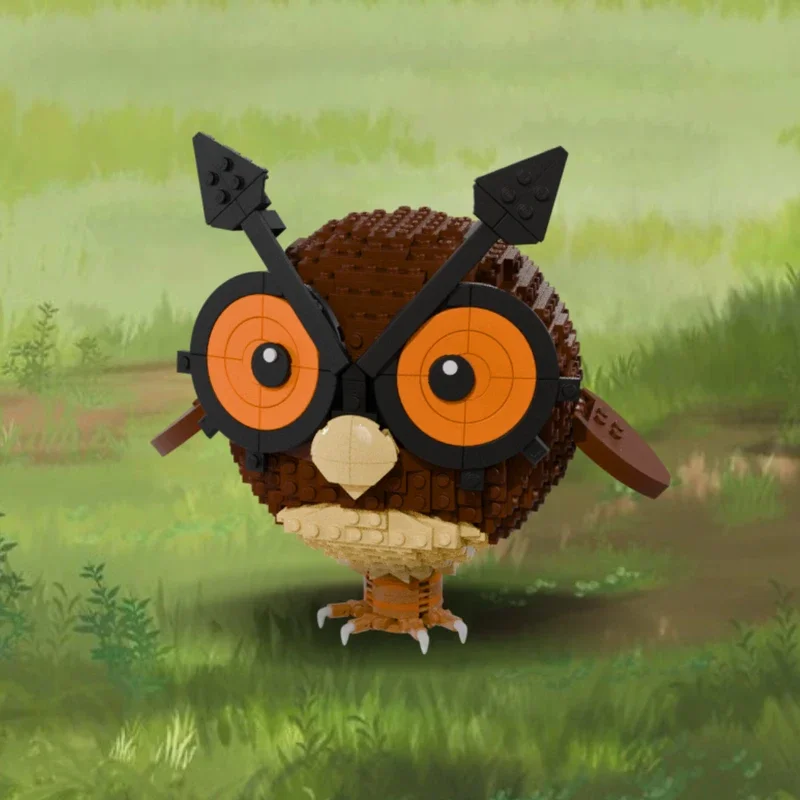 797 деталей MOC Hoothoot Pocket Pets: конструктор для развития мелкой моторики, идеальный подарок на Рождество
797 деталей MOC Hoothoot Pocket Pets: конструктор для развития мелкой моторики, идеальный подарок на Рождество