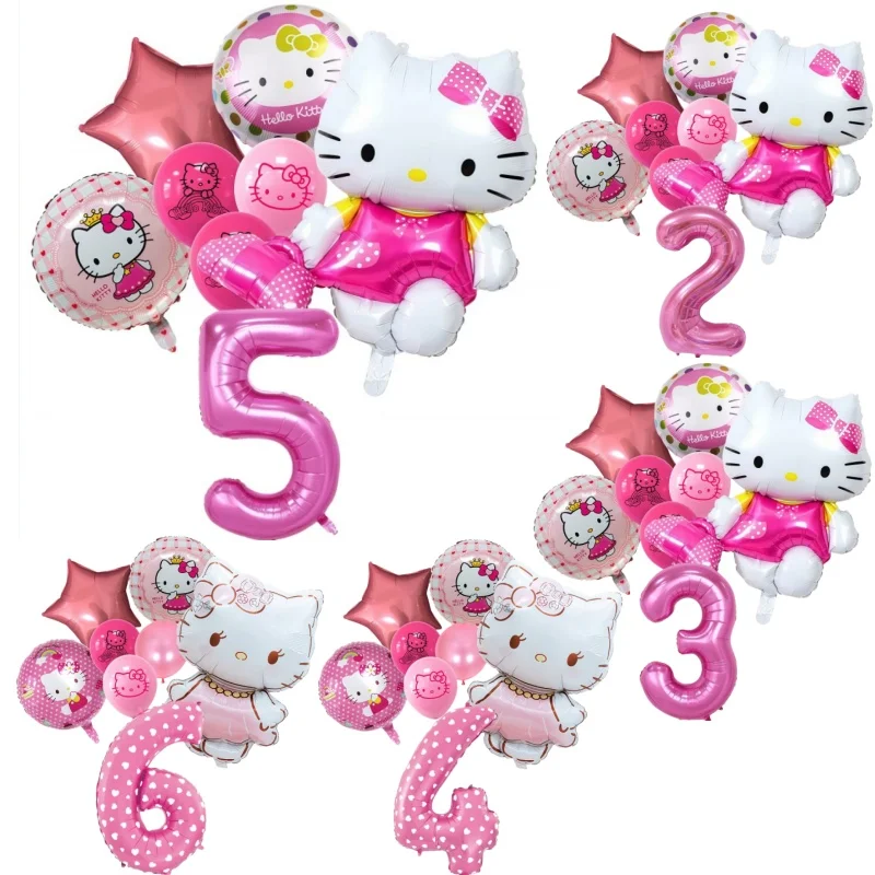 8pcs Hello Kitty Party Decoration Birthday Party Decorations Balloon Girl Birthday Party Tableware Kit Baby Supplies Gift Access
8pcs Hello Kitty Party Decoration Birthday Party Decorations Balloon Girl Birthday Party Tableware Kit Baby Supplies Gift Access