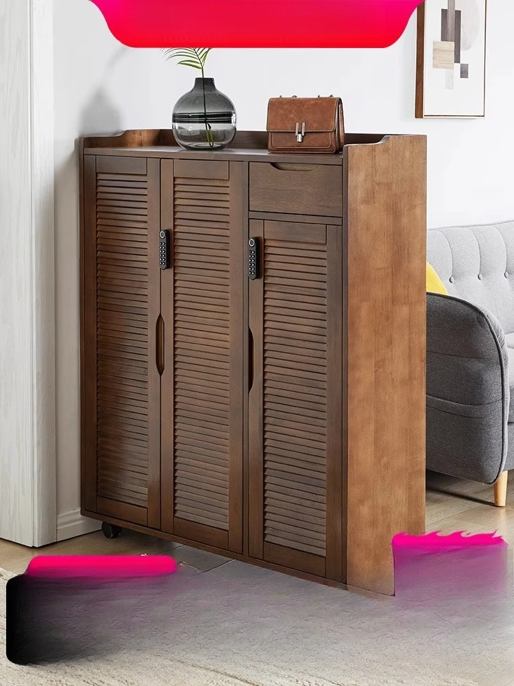 Nordic solid wood shoe cabinet home entrance retro entrance cabinet outdoor corridor
Nordic solid wood shoe cabinet home entrance retro entrance cabinet outdoor corridor