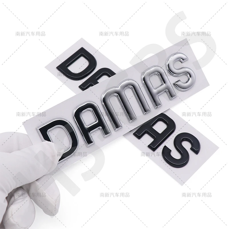 Car Rear Trunk Badge Stickers Silver Black 3D ABS DAMAS Letter Emblem Auto Body Tailgate Decal Logo Car Styling Accessories
Car Rear Trunk Badge Stickers Silver Black 3D ABS DAMAS Letter Emblem Auto Body Tailgate Decal Logo Car Styling Accessories