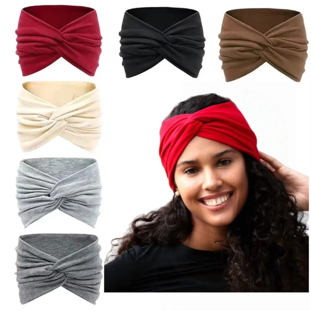 New Bohemian European and American Sports Headband Women's Wide Yoga Elastic Running Hair Accessories Headw
New Bohemian European and American Sports Headband Women's Wide Yoga Elastic Running Hair Accessories Headw