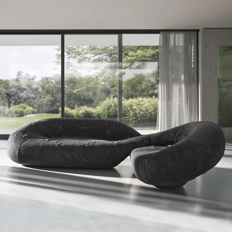 Medieval style sofa retro living room small apartment designer creative straight row wabi-sabi wind
Medieval style sofa retro living room small apartment designer creative straight row wabi-sabi wind