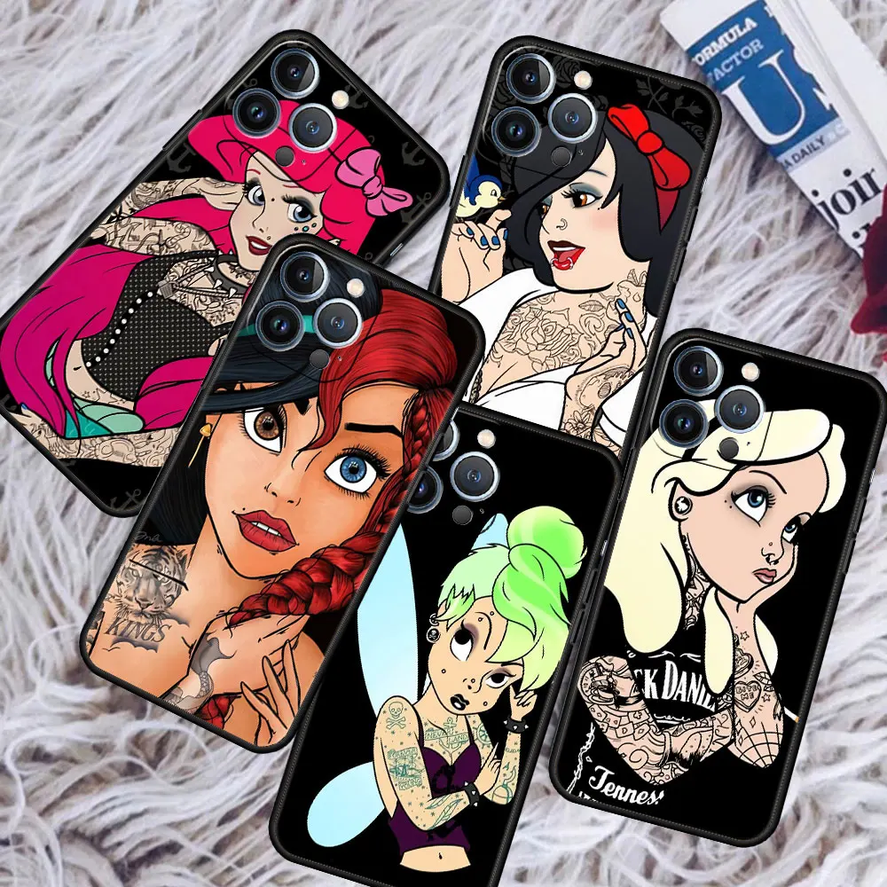 Tattoo Disney Princess Case For Apple iPhone 13 Pro Max 11 12 Mini 7 8 Plus SE 2020 X XR XS 6 6S 5 5S Silicone Soft Phone Cover
Tattoo Disney Princess Case For Apple iPhone 13 Pro Max 11 12 Mini 7 8 Plus SE 2020 X XR XS 6 6S 5 5S Silicone Soft Phone Cover