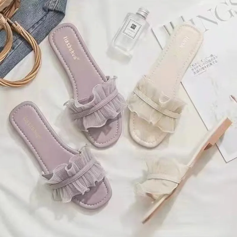 2025 Summer Women's Floral Lace Sandals - Beach Casual Slip-On Platform Slippers Breathable Walking Shoes
2025 Summer Women's Floral Lace Sandals - Beach Casual Slip-On Platform Slippers Breathable Walking Shoes