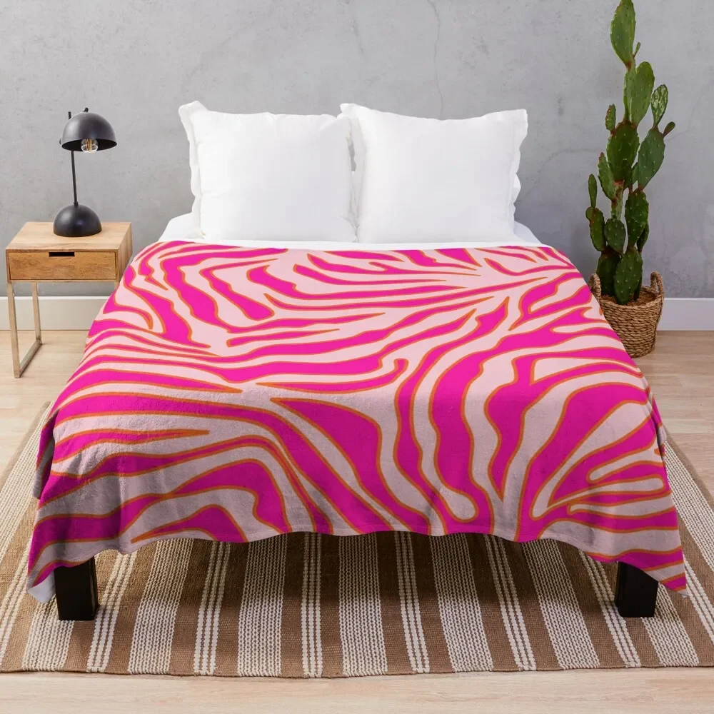 Zebra Print Pink And Orange Zebra Stripes Wild Animal Print Preppy Decor Modern Zebra Pattern Throw Blanket manga Blankets
Zebra Print Pink And Orange Zebra Stripes Wild Animal Print Preppy Decor Modern Zebra Pattern Throw Blanket manga Blankets