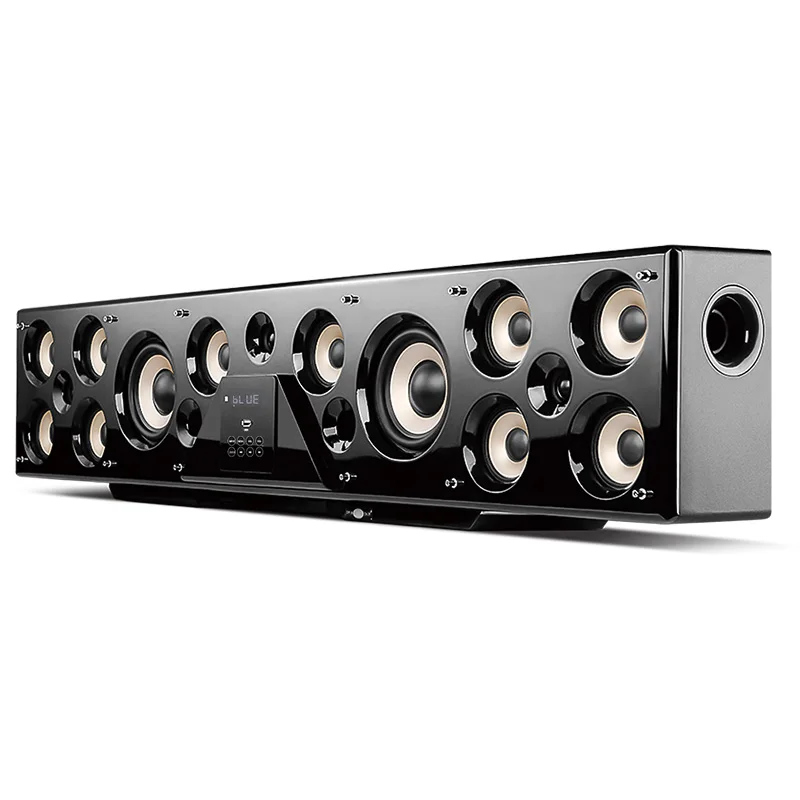 5.1ch Wireless Home Theater System Speaker 200W Soundbar Built-in Subwoofer USB AUX Function Wood Material
5.1ch Wireless Home Theater System Speaker 200W Soundbar Built-in Subwoofer USB AUX Function Wood Material
