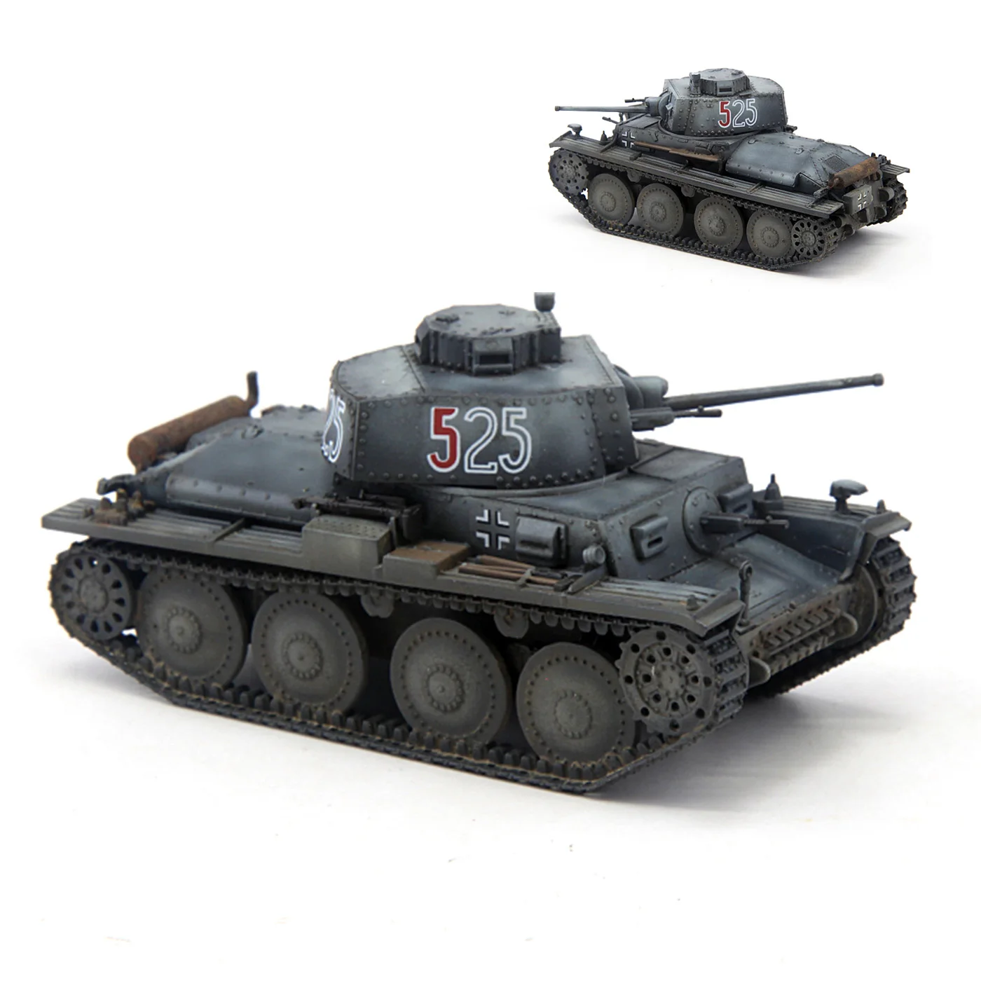 1:72 Scale Plastic Pz.Kpfw 38T Ausf.E/F Light Tank Model 525 Militarized Combat Track Type Classic Toy Adult Gift Static Display
1:72 Scale Plastic Pz.Kpfw 38T Ausf.E/F Light Tank Model 525 Militarized Combat Track Type Classic Toy Adult Gift Static Display