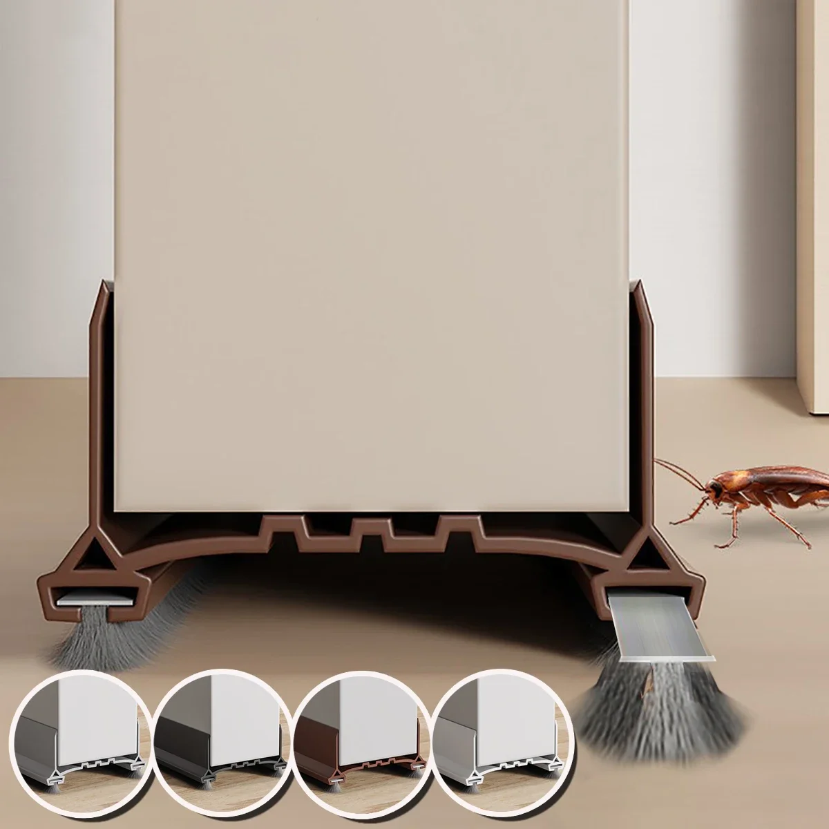1PC 97cm With Brushes Door Draft Stopper Dustproof Design Door Sweep Insect Prevention Soundproof Weather Stripping Home Improve
1PC 97cm With Brushes Door Draft Stopper Dustproof Design Door Sweep Insect Prevention Soundproof Weather Stripping Home Improve