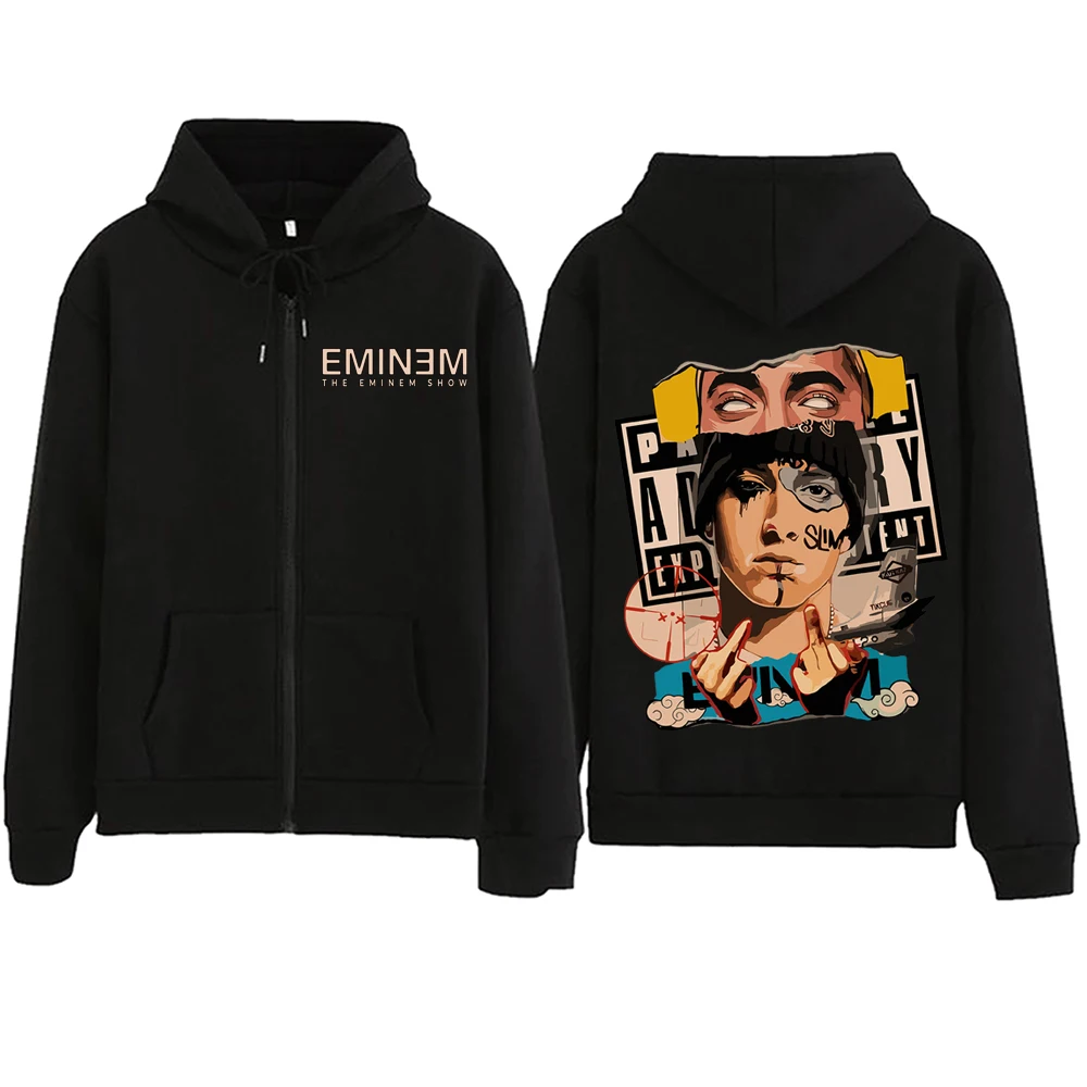 Eminem Houdini 2024 Zipper Hoodie Harajuku Pullover Tops Popular Music Sweatshirt
Eminem Houdini 2024 Zipper Hoodie Harajuku Pullover Tops Popular Music Sweatshirt