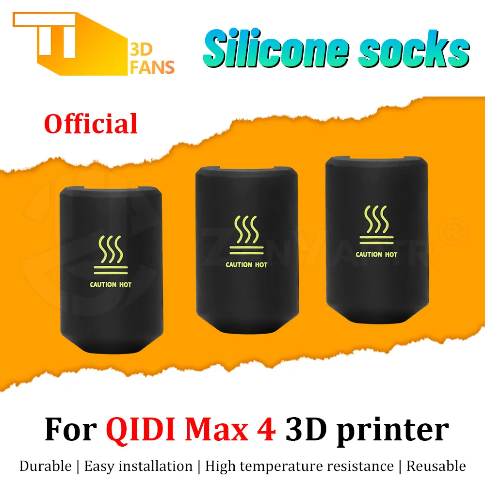 Protective Silicone Case Dust Cover Anti-Scratch Sleeve for QIDI MAX4 3D Printer
Protective Silicone Case Dust Cover Anti-Scratch Sleeve for QIDI MAX4 3D Printer
