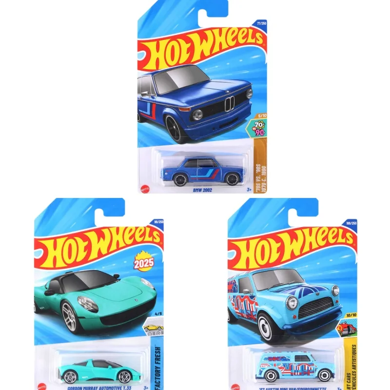 Модель автомобиля Hot Wheels, игрушка-симулятор Austin Mini, модель автомобиля Gordon Murray Automotive T.33 Bmw 2002, детские игрушки, подарки
Модель автомобиля Hot Wheels, игрушка-симулятор Austin Mini, модель автомобиля Gordon Murray Automotive T.33 Bmw 2002, детские игрушки, подарки