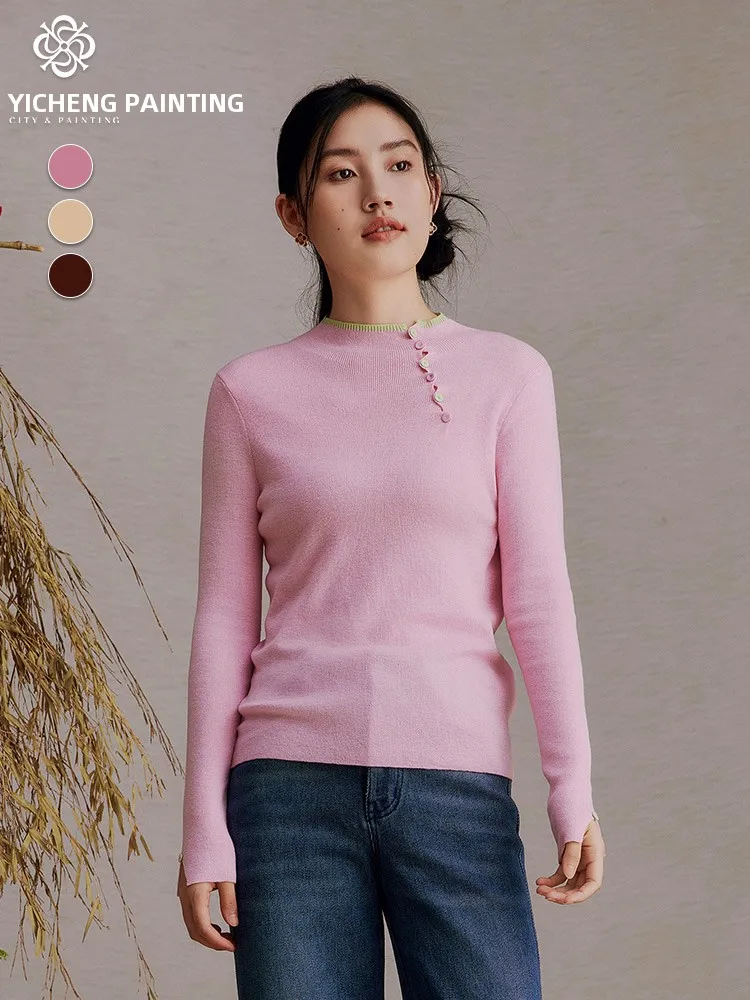 Slim Fit Short Sleeve Women's Knitted Sweater Winter Vintage Style Easy Wear Versatile Casual City Series 14421N226
Slim Fit Short Sleeve Women's Knitted Sweater Winter Vintage Style Easy Wear Versatile Casual City Series 14421N226