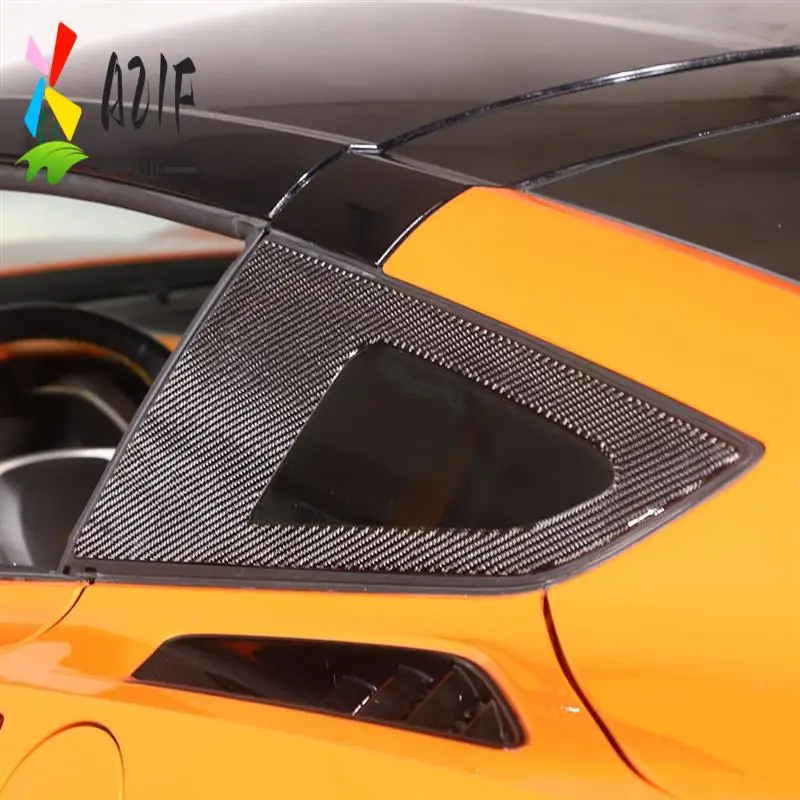 A21F-For Corvette C7 2014-2019 Soft Carbon Fiber Car Rear Side Window Louvers Cover Trim Sticker Replacement Parts Accessories
A21F-For Corvette C7 2014-2019 Soft Carbon Fiber Car Rear Side Window Louvers Cover Trim Sticker Replacement Parts Accessories
