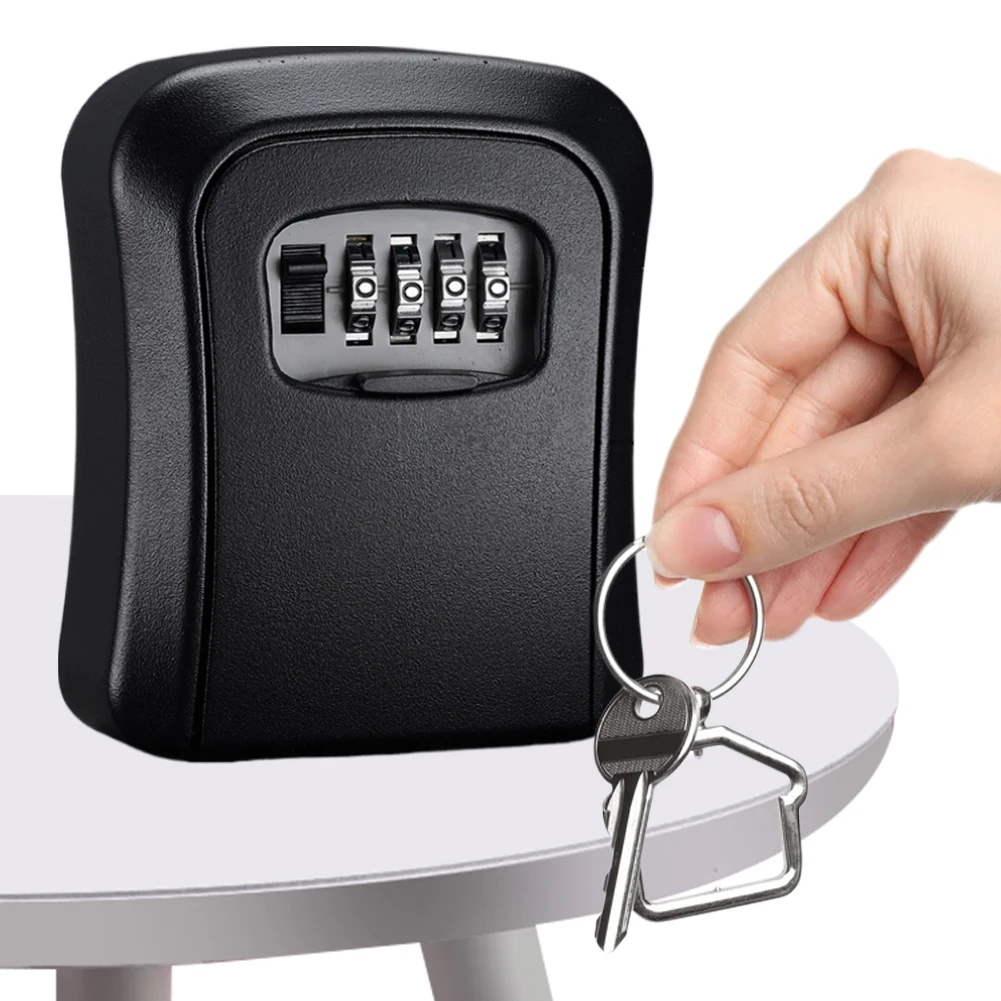 Wall Mount Key Lock Box 4 Digit Combination Security Lockbox Waterproof Key Safe Secret Storage Box Organizer for Home Office
Wall Mount Key Lock Box 4 Digit Combination Security Lockbox Waterproof Key Safe Secret Storage Box Organizer for Home Office