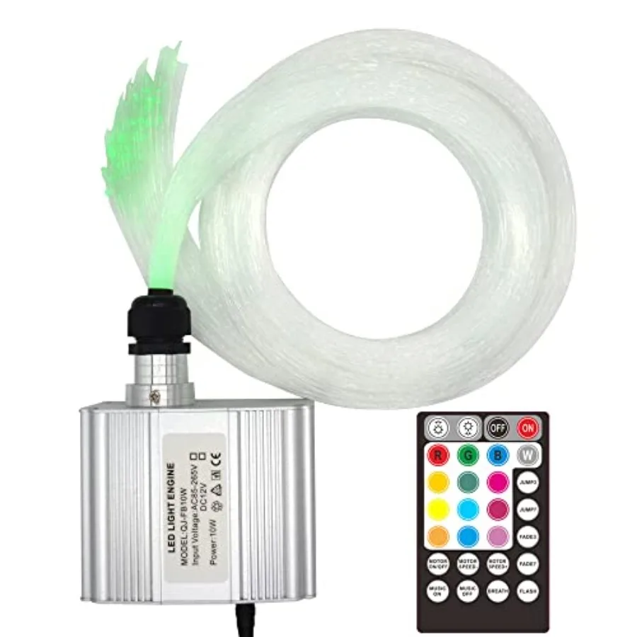 Led Twinkle Fiber Optic Lights Star Ceiling Kit Headliner 10W RGBW RF Remote 200 Strands 6.5ft/2m Optical Fiber Lights for Cars
Led Twinkle Fiber Optic Lights Star Ceiling Kit Headliner 10W RGBW RF Remote 200 Strands 6.5ft/2m Optical Fiber Lights for Cars