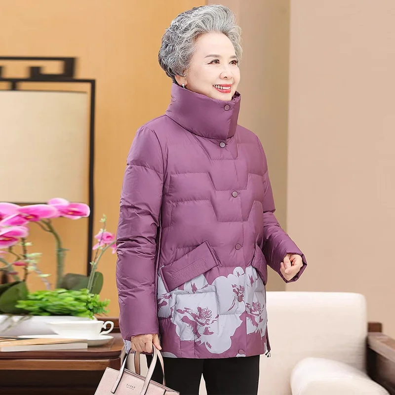 Faionable ort down Jaet Women's Stand Collar Floral Print Mom Sle Du down Coat Commute Sle Regular Sve Length
Faionable ort down Jaet Women's Stand Collar Floral Print Mom Sle Du down Coat Commute Sle Regular Sve Length